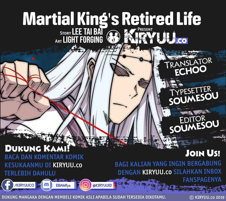Martial King’s Retired Life Chapter 113 Bahasa Indonesia